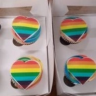 Fresh Pride Cupcakes (48 Hours' Notice)
