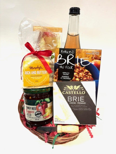 Small Christmas Entertaining Basket