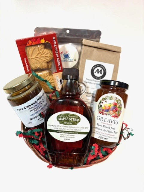 Small Christmas Pantry Basket