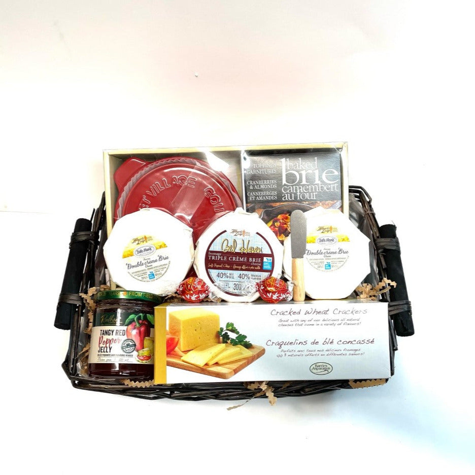
                
                    Load image into Gallery viewer, Brie Lovers Gift Basket
                
            